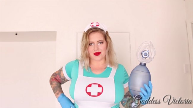 Goddess Victoria - Nurse Feelgood Interactive Poppers JOI