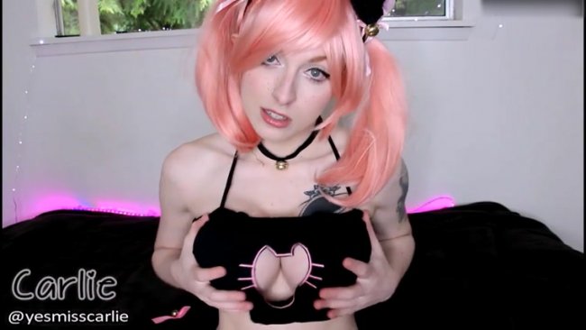 Carlie - Cat Girl Blackmails Step Br0ther