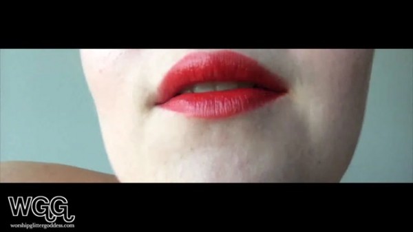Glitter Goddess - Lipnosis Video - Focused Worship and Addiction