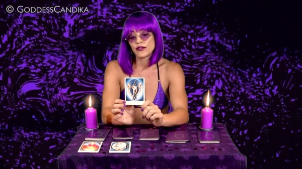 Goddess Candika - Purple Vein - Tarot Game JOI