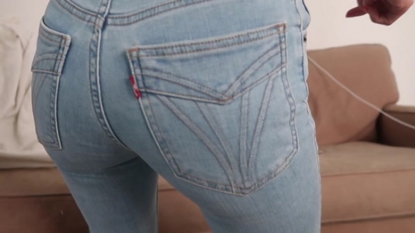 Miss Sophia Lily - Worship my ass in tight Jeans ASMR