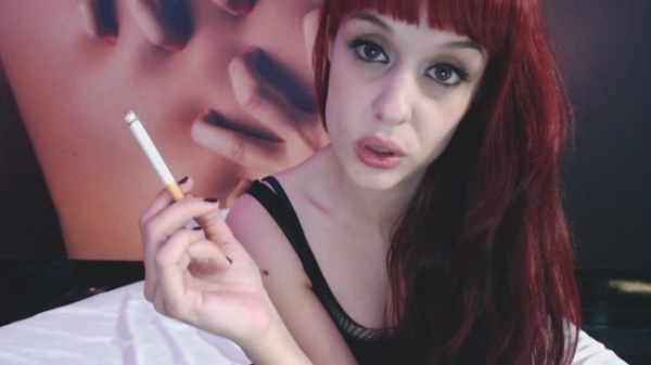CandyStart - Redhead Smoking Fetish 1