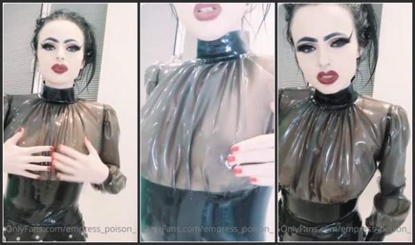 Empress Poison - Breasts in soft, loose, slimey latex