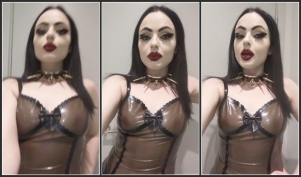Empress Poison - Video Messege in latex for my special boys
