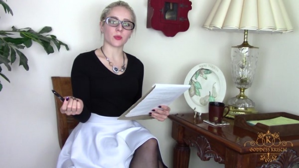 Goddess Kristie - 5 steps to become a sissy roleplay