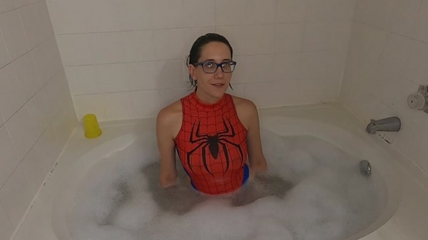 MassageHer - Spider-Girl Bubble Bath JOI
