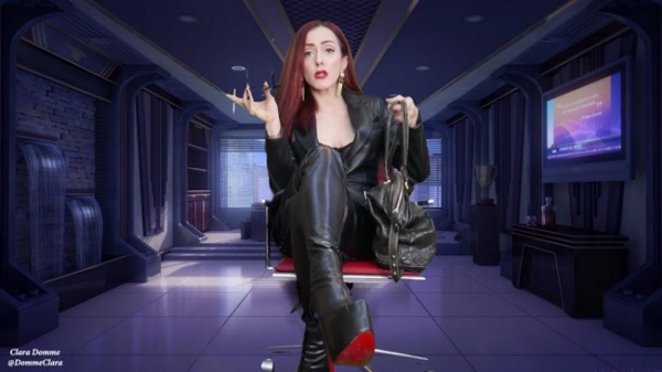 Clara Domme - Smoking s Not Allowed In Your Office