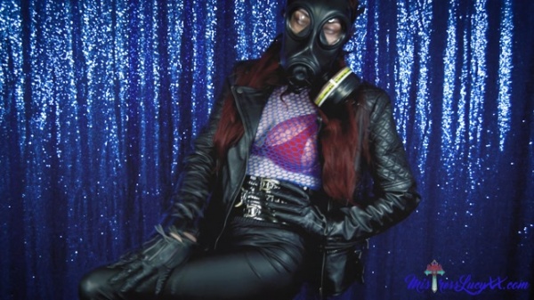 Mistress LucyXX - Gas Mask Leather Mistress
