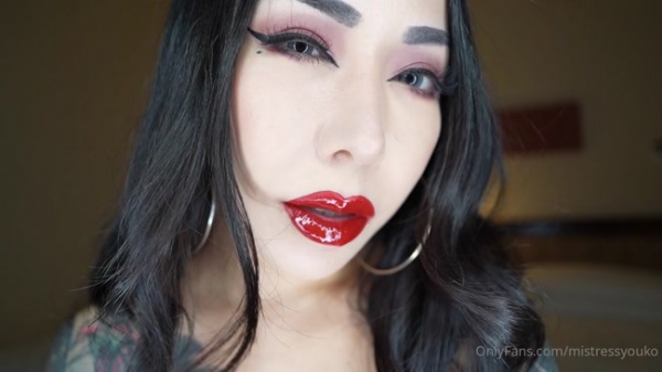 Mistress Youko - My Gaze, Red Lips And Saliva Make You Thirstier And Thirstier