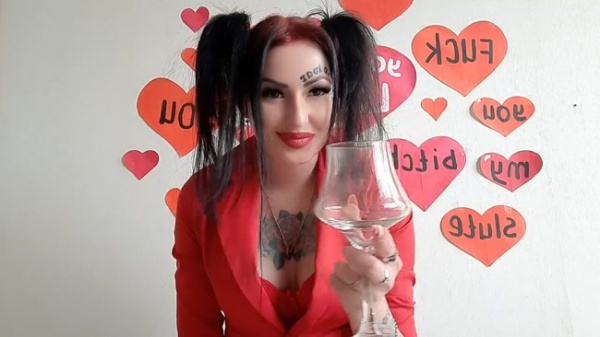 Dominatrix Nika - Incredibly delicious cocktail of spit and strawberries