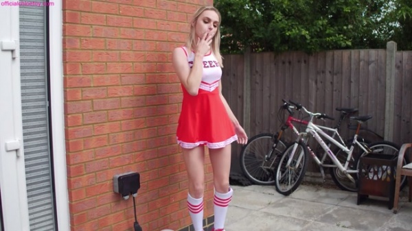 Official Chloe Toy - Cheerleader Smoking