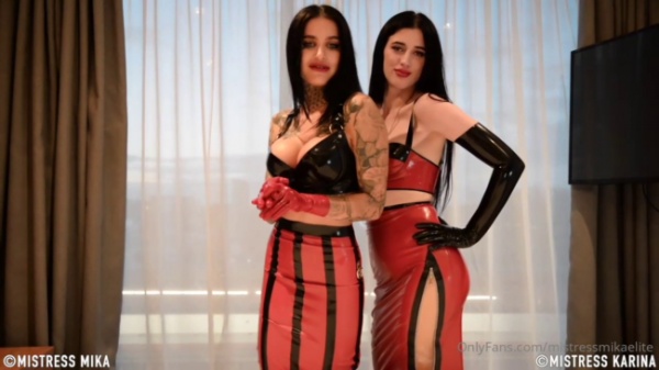 Mistress Karina, Mistress Mika - Whored Out For Findom