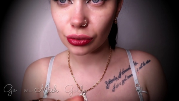 The Goldy Rush - Burgundy Lips Make You Weak As Fuck! My Full Perfect Soft Lips Will Captivate You