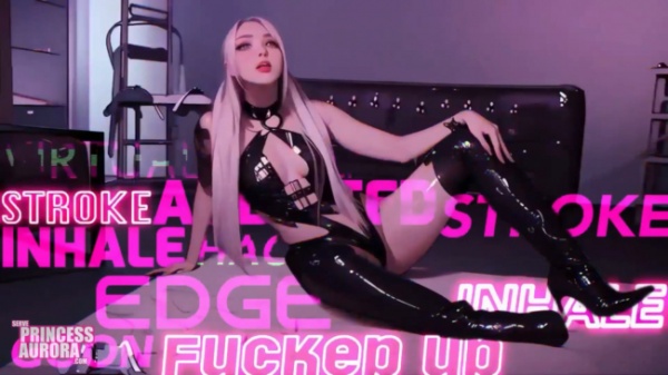 Princess Aurora - Inhale to virtual reality - Porn addict goon