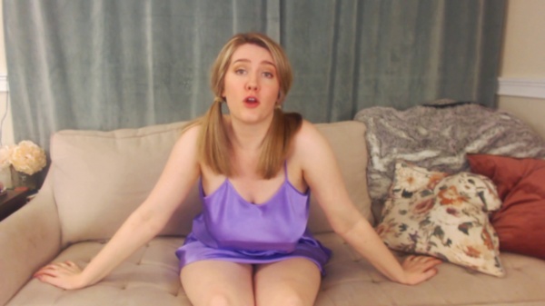 ScarlettBelle - Caught Masturbating In My Satin Nightie