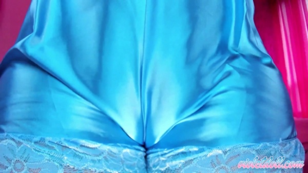 Violet Doll - Satin Knicker Worship