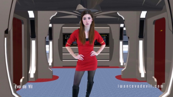 Eva De Vil - USS Eva Galactic Domination