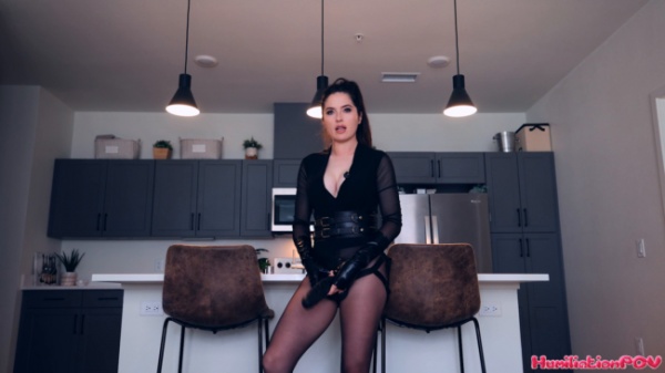 Humiliation POV - Locktober Is Also Cocktober For Little Dick Faggots - Goddess Alessa