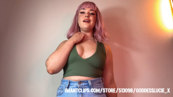 Goddess Lucie - Denim Fetish Levi's Jeans Ass Worship Cum Countdown JOI