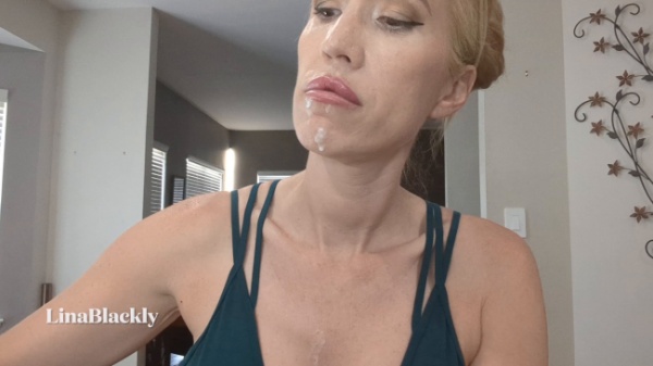LinaBlackly - Food Swallowing Neck and Mouth Fetish