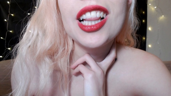 NovaSin - Showing Off Teeth in Lipstick