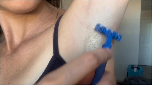 FetishMistress - Hairy armpit JOI with shaving worship and dirty talk