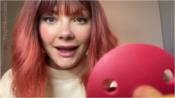Yourhikerbabe - Pacifier Cum Sucking