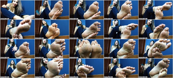 Ceara Lynch - Humiliated Foot Licker