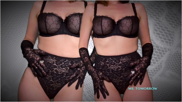 DommeTomorrow - BLACK LACE TEASE