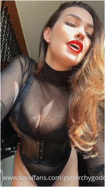 Gynarchy Goddess - What If I Fed You Viagra And Fitted You With This