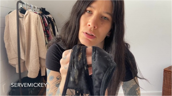 servemickey - Dirty Panty Jerk Off For My Secretive BF