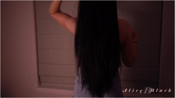 Alice Black - Cum in my Hair Professor