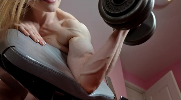 Muscle Growth Fantasies - Gymnast Date Muscle Growth Fantasy Video