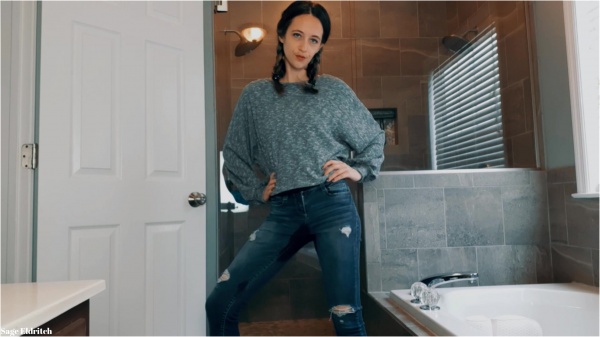Sage Eldritch - Wednesday Addams Wetting Jeans and Panties