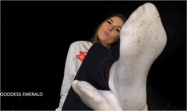 Goddess Emerald - You're a Slut for Stinky Socks