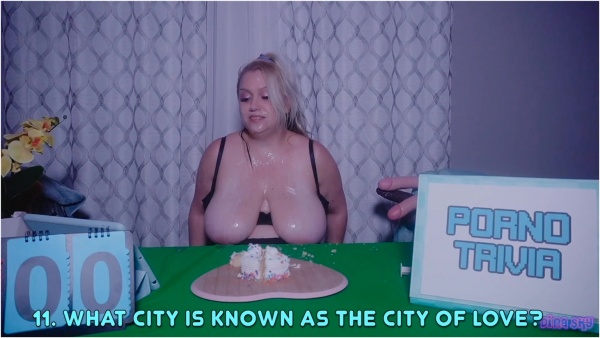 Dina Sky - Porno Trivia Gameshow